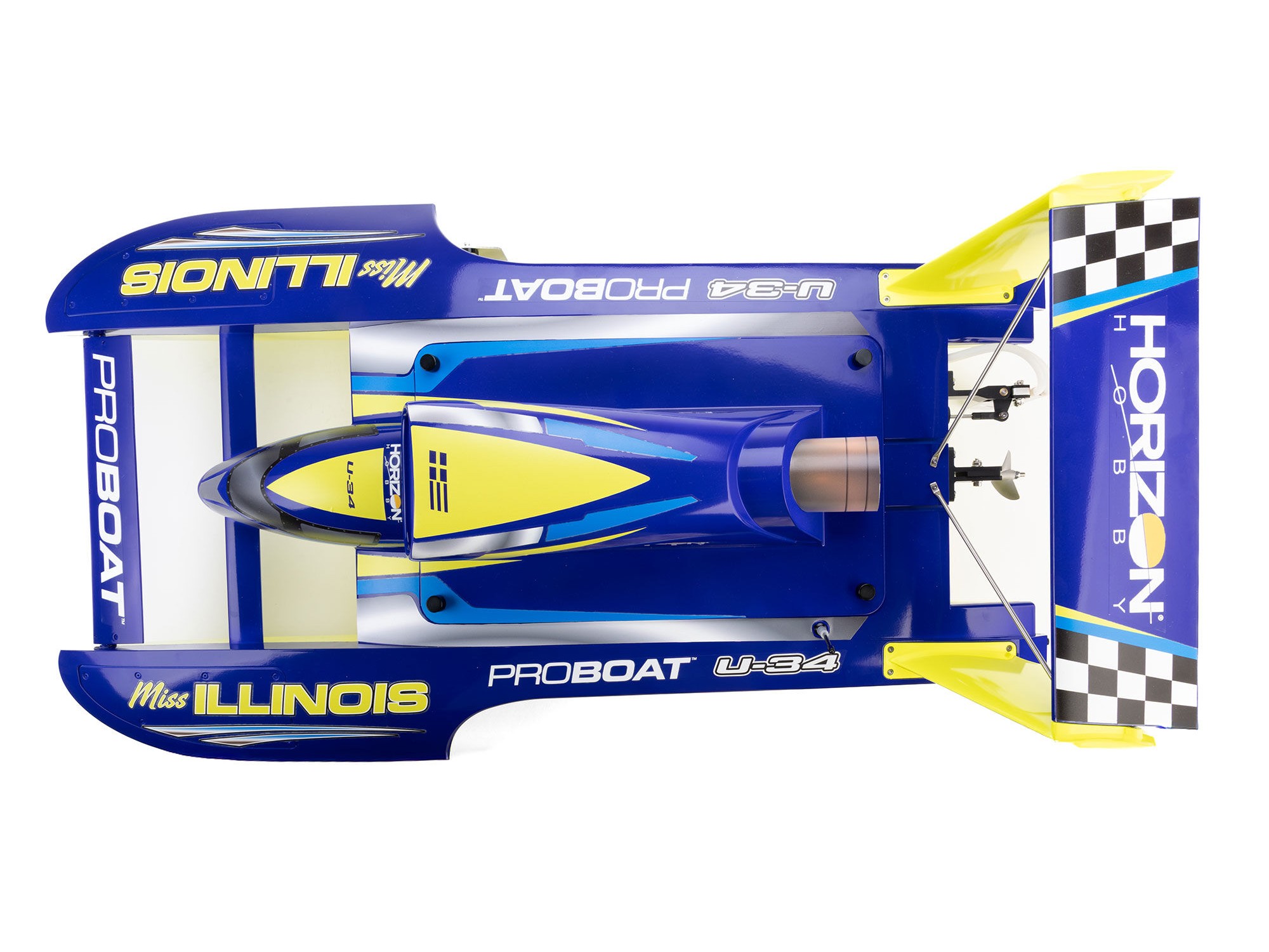 Pro Boat Miss Illinois U-34 34" Unlimited Hydro Race RTR Boat - 6