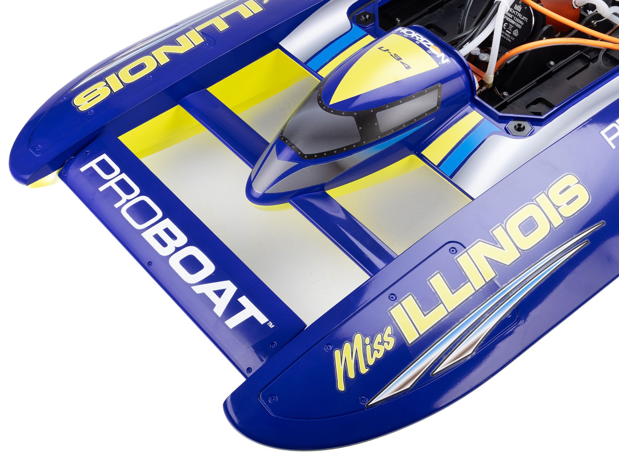 Pro Boat Miss Illinois U-34 34" Unlimited Hydro Race RTR Boat - 7