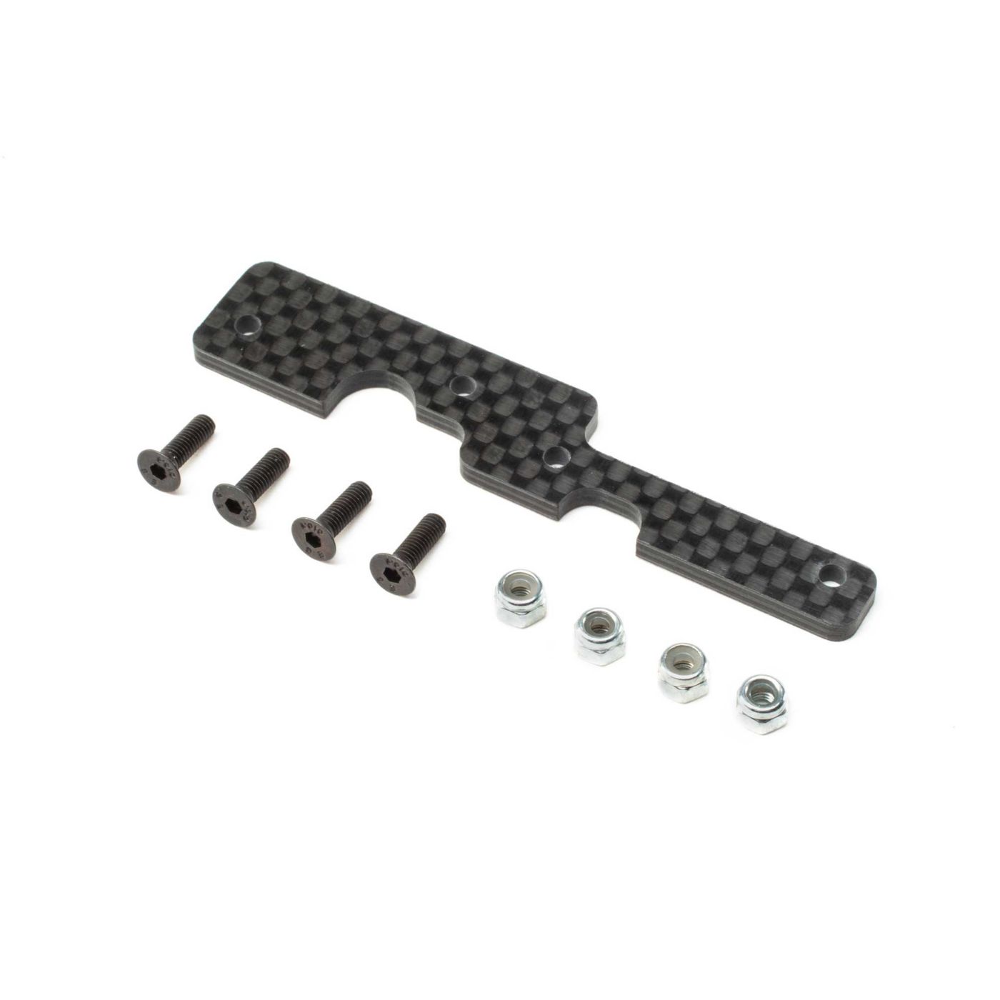 TLR TLR341023 Chassis Rib Brace, Carbon: 8X