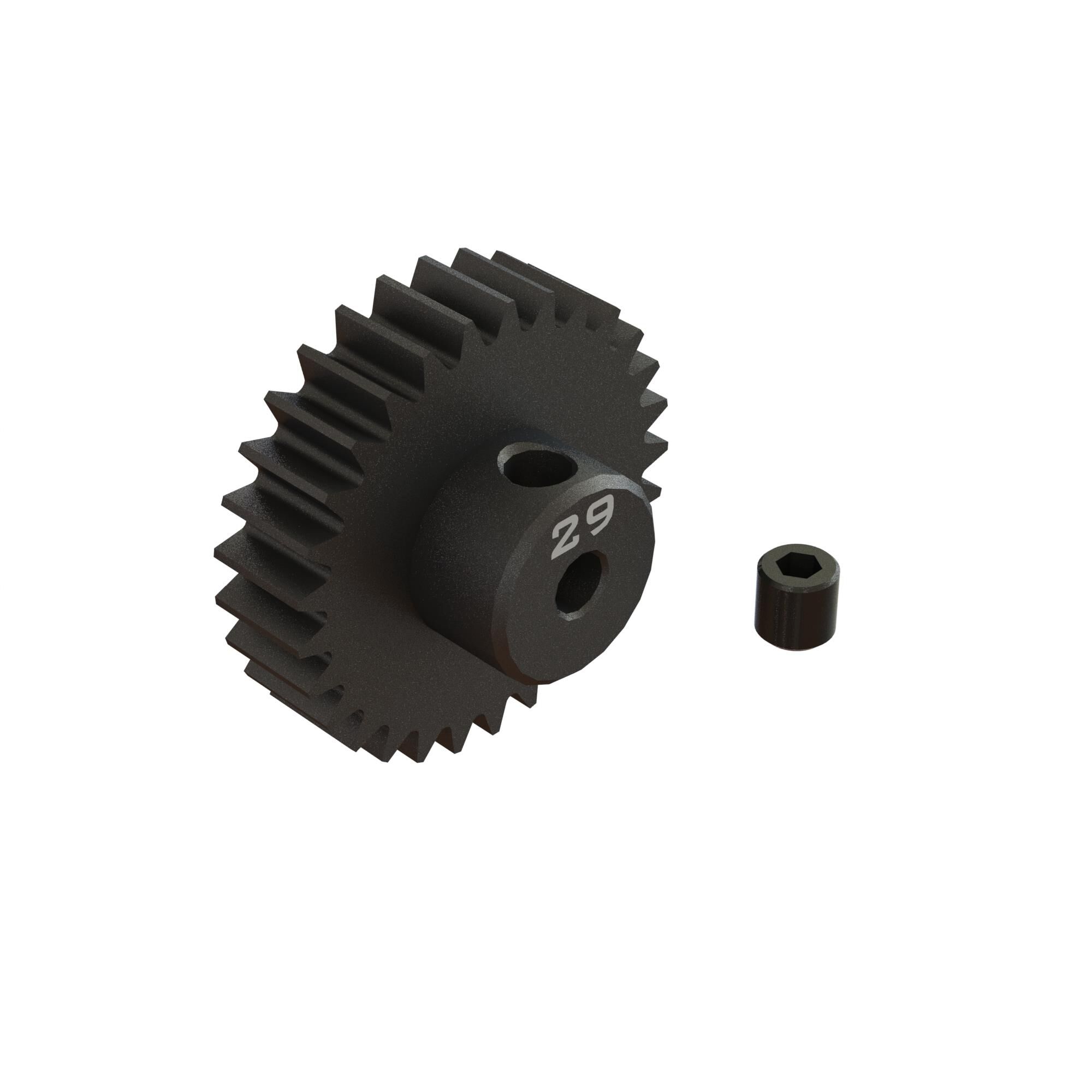 Arrma ARA311091 29T 0.8Mod Bore CNC Steel Pinion Gear