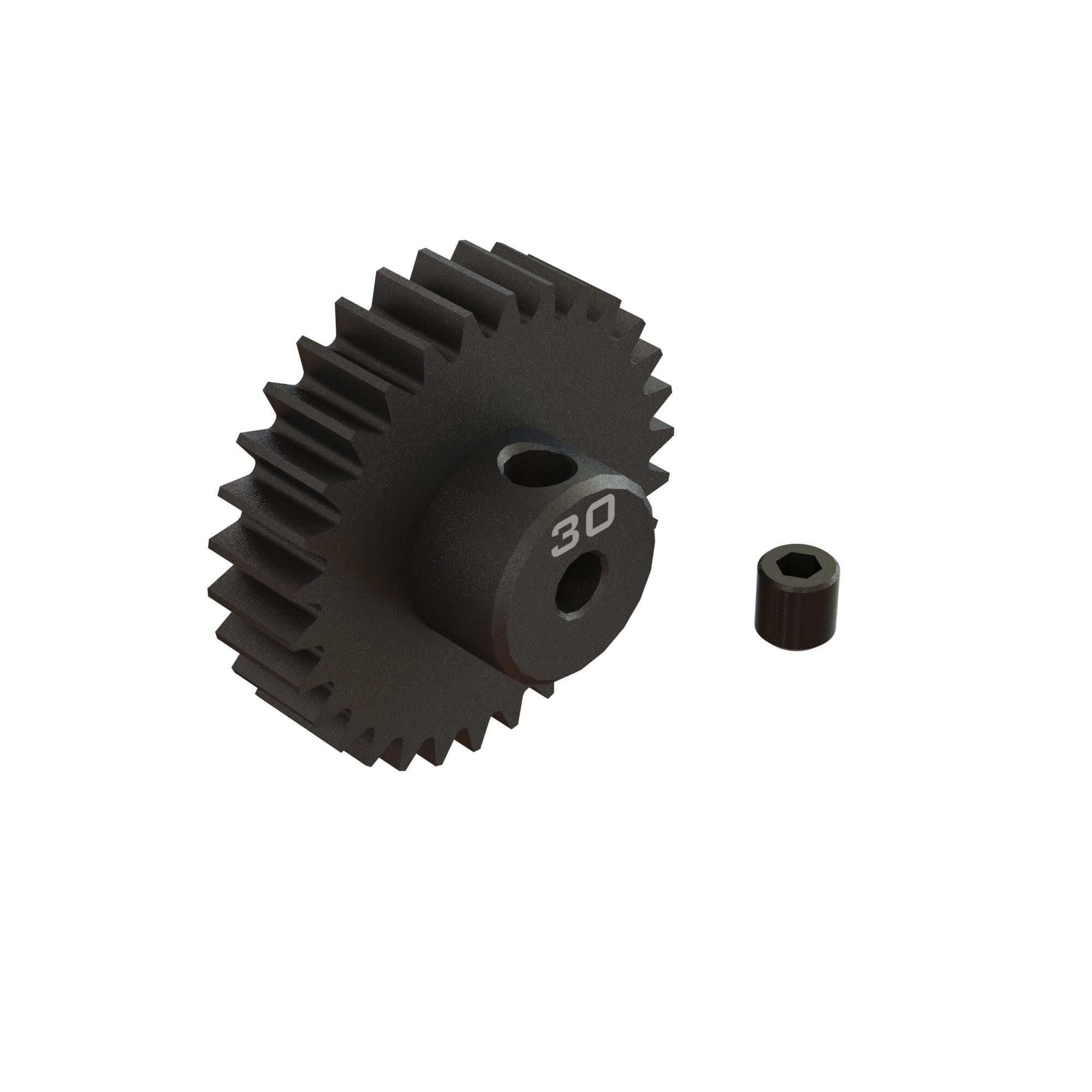 Arrma ARA311092 30T 0.8Mod Bore CNC Steel Pinion Gear
