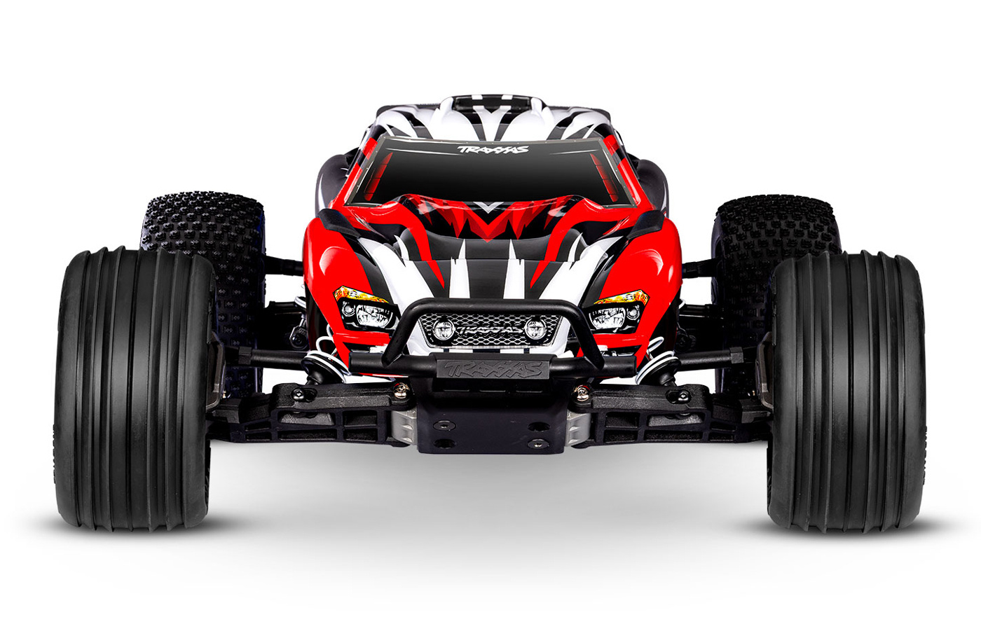 Traxxas Rustler 2WD 1/10 RTR TQ EHD Red-X USB-C With Battery/Charger - 3