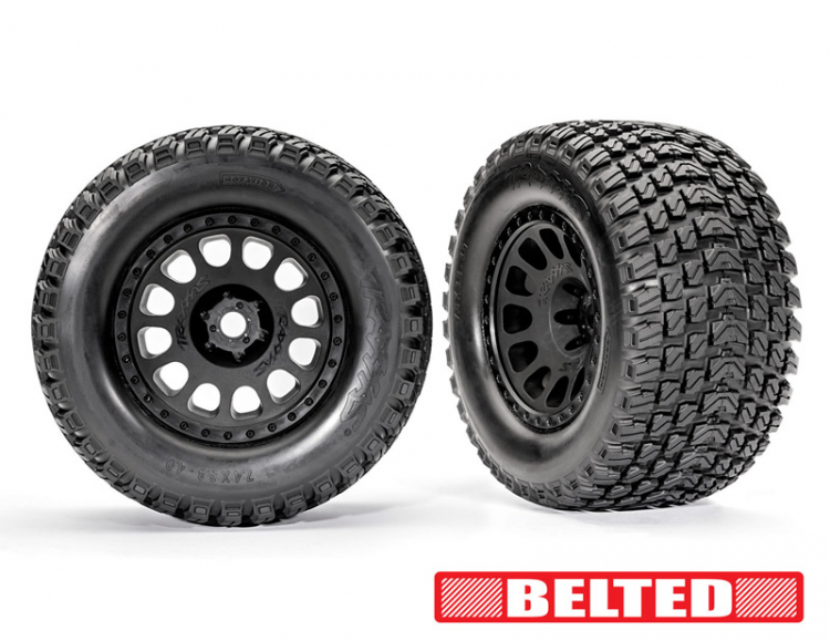 Tire & Rim Gravix Reinforced / XRT Race Black (2)
