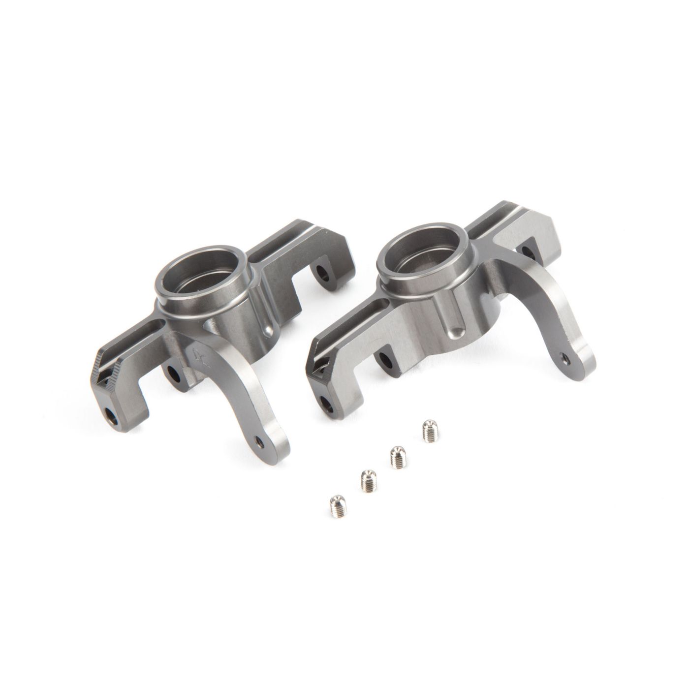 TLR TLR344002 Aluminum Front Spindle Set: 8IGHT/T/E 4.0