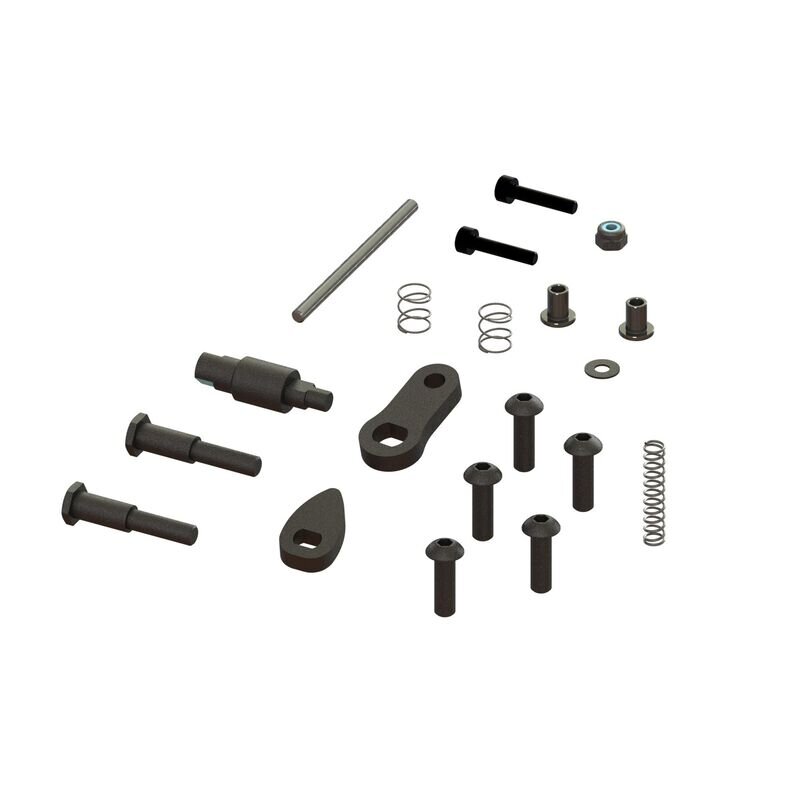 Arrma ARA311116 Rear Brake Module Metal Part Set
