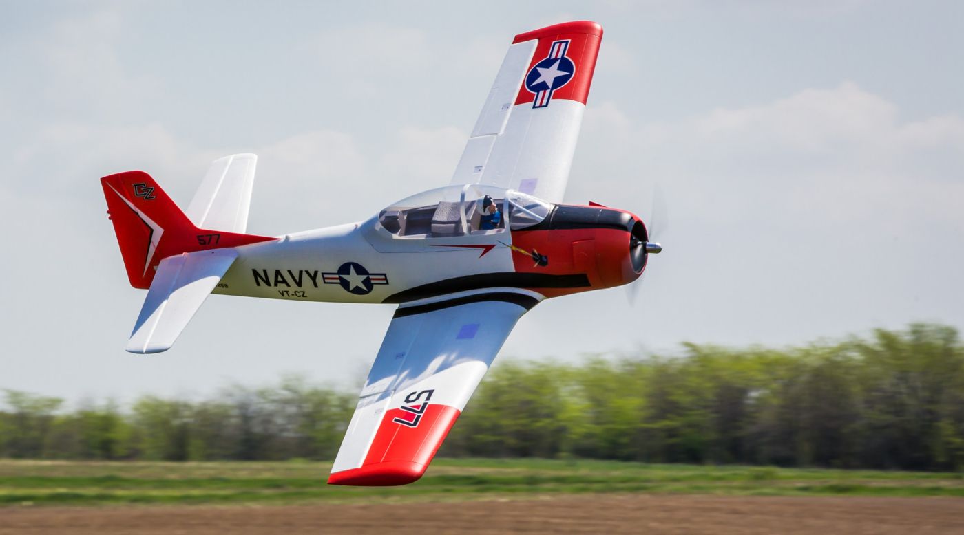 E-flite Carbon-Z T-28 BNF Basic with AS3X Technology - 7