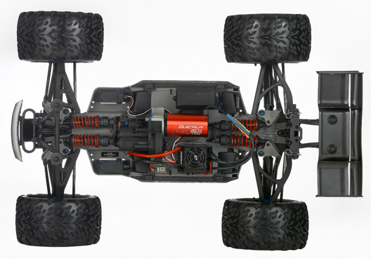 Hobbywing 30109002 QuicRun WP 8BL150 V2 CTP Sensorlöst Fartreglage 3-6S 1/8 - 10