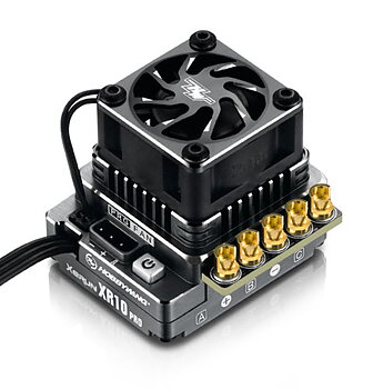 Hobbywing 30112611 XeRun XR10 Pro G2 Elite Silver Fartreglage