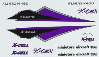 Furiion Vinyl Canopy Decal-Purple