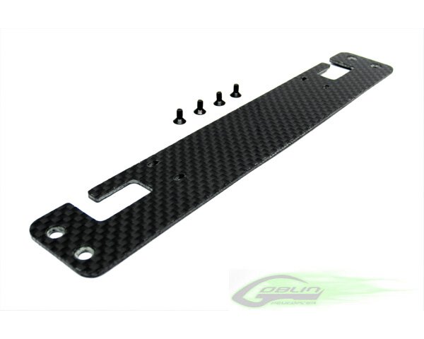 Carbon Fiber RX BATTERY SUPPORT - Goblin 630/700/770 [H0073-S]
