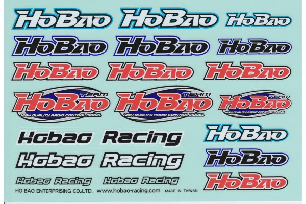 Hobao Racing Stickers