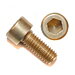 M6 x 14 Guldeloxerad Insexskruv (10st)