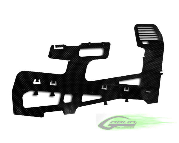 Thick 2.5mm Carbon fiber frame (1pc) - Goblin 630/700 [H0120-S]