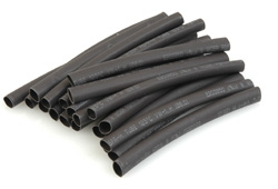 Heatshrink 6.0mm dia Black - 20pcs
