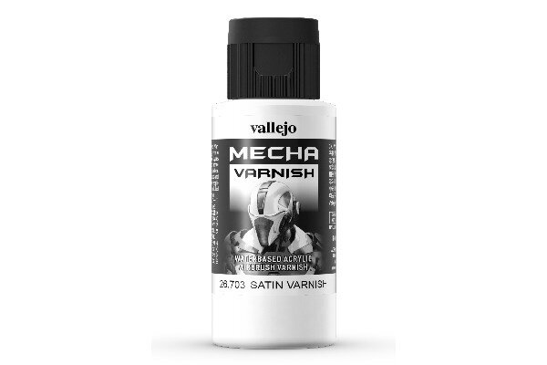 VALLEJO 26703 Mecha Varnish Satin 60 ml.