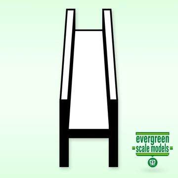 H-beam (.125") 3.2x350 mm (3)