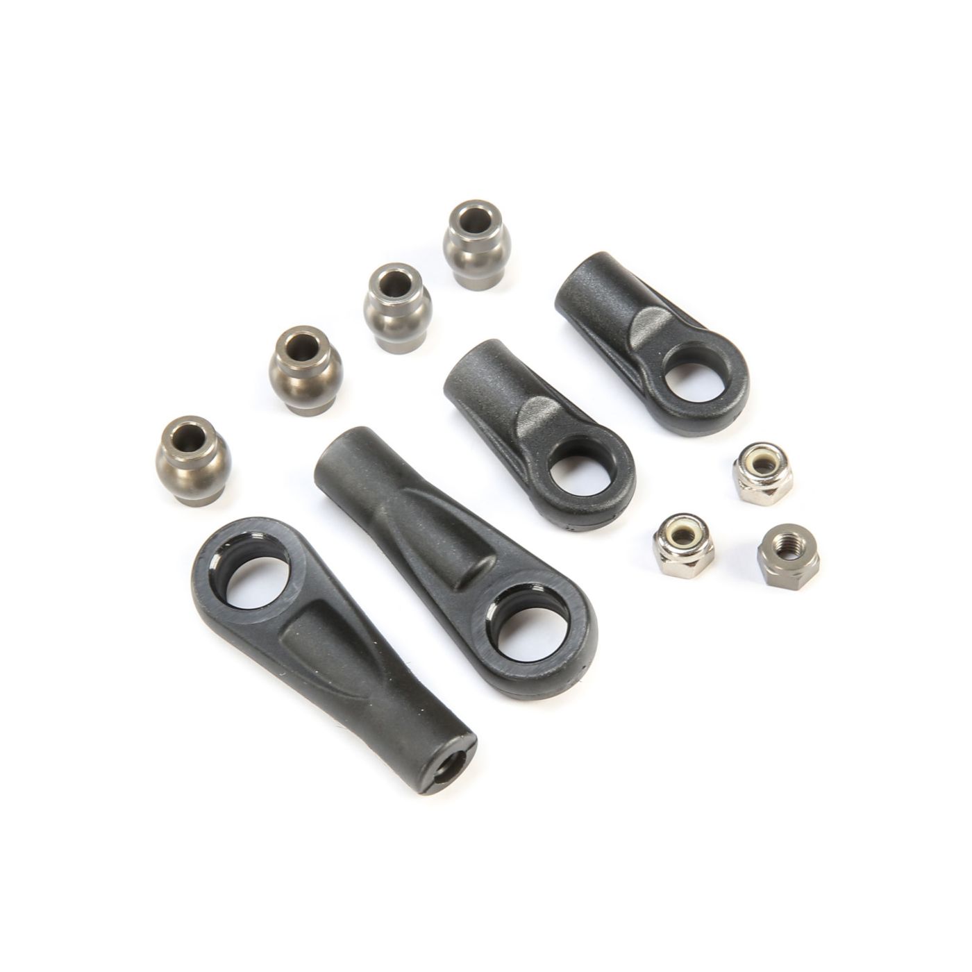 TLR TLR351008 Dual Steering Rod Ends and Pivot Balls: 5B, 5T