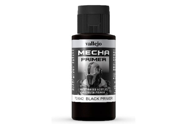 VALLEJO 73642 Mecha Primer - Black 60 ml.
