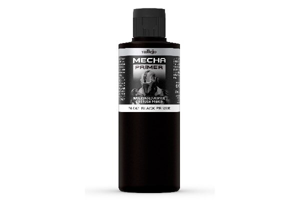 VALLEJO 74642 Mecha Primer - Black 200 ml.