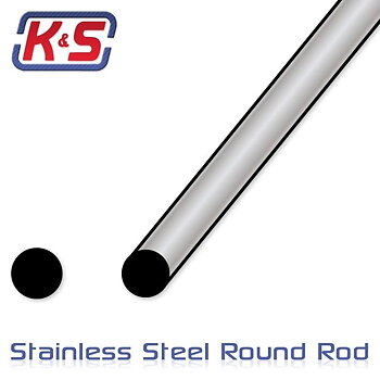 K&S Rostfri Tråd 5/16"(8x300mm) (5)