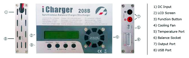 iCharger 208B 350W 20A - 3