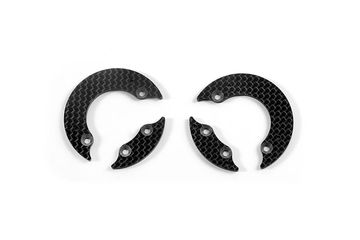 XRAY 47345370 GRAPHITE REAR AERODYNAMIC DISC 2.2MM - LEFT+RIGHT - SET