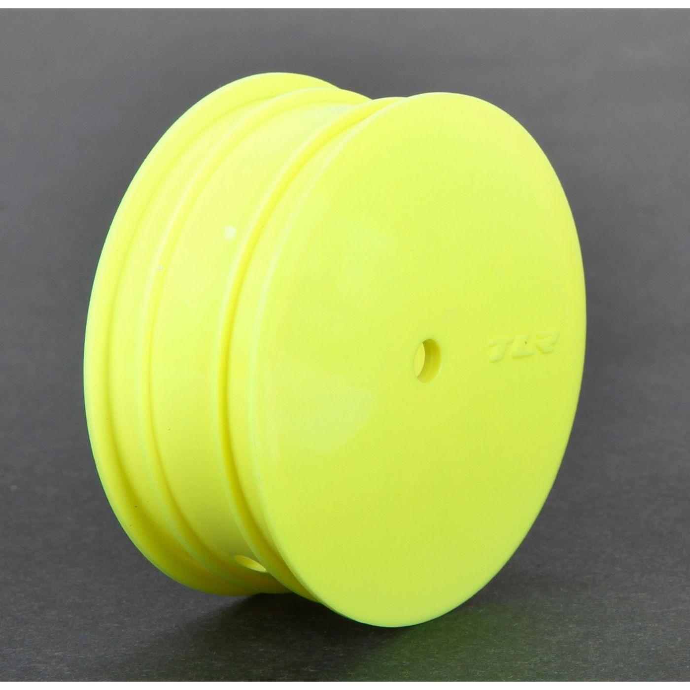 TLR TLR43010 Front Wheel, 12mm Hex, Yellow (2): 22 3.0