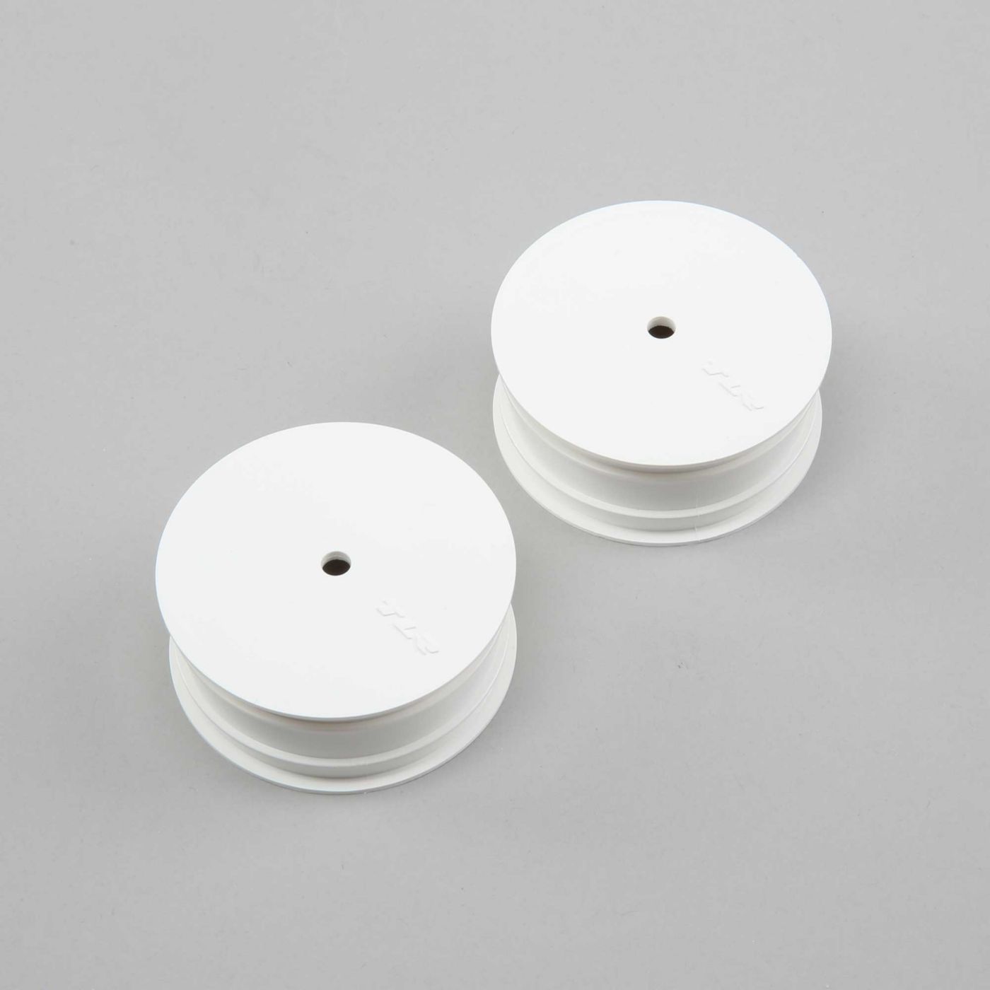 TLR TLR43017 Front Wheel, Stiffezel, 12mm Hex, White(2): 22 4.0