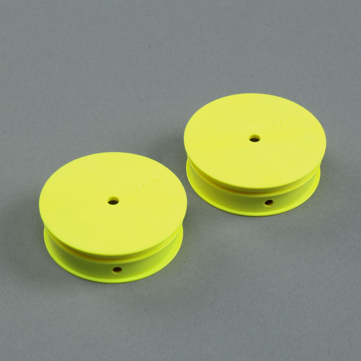 TLR TLR43020 Narrow Front Wheel, Stiffezel, Yellow (2): 22