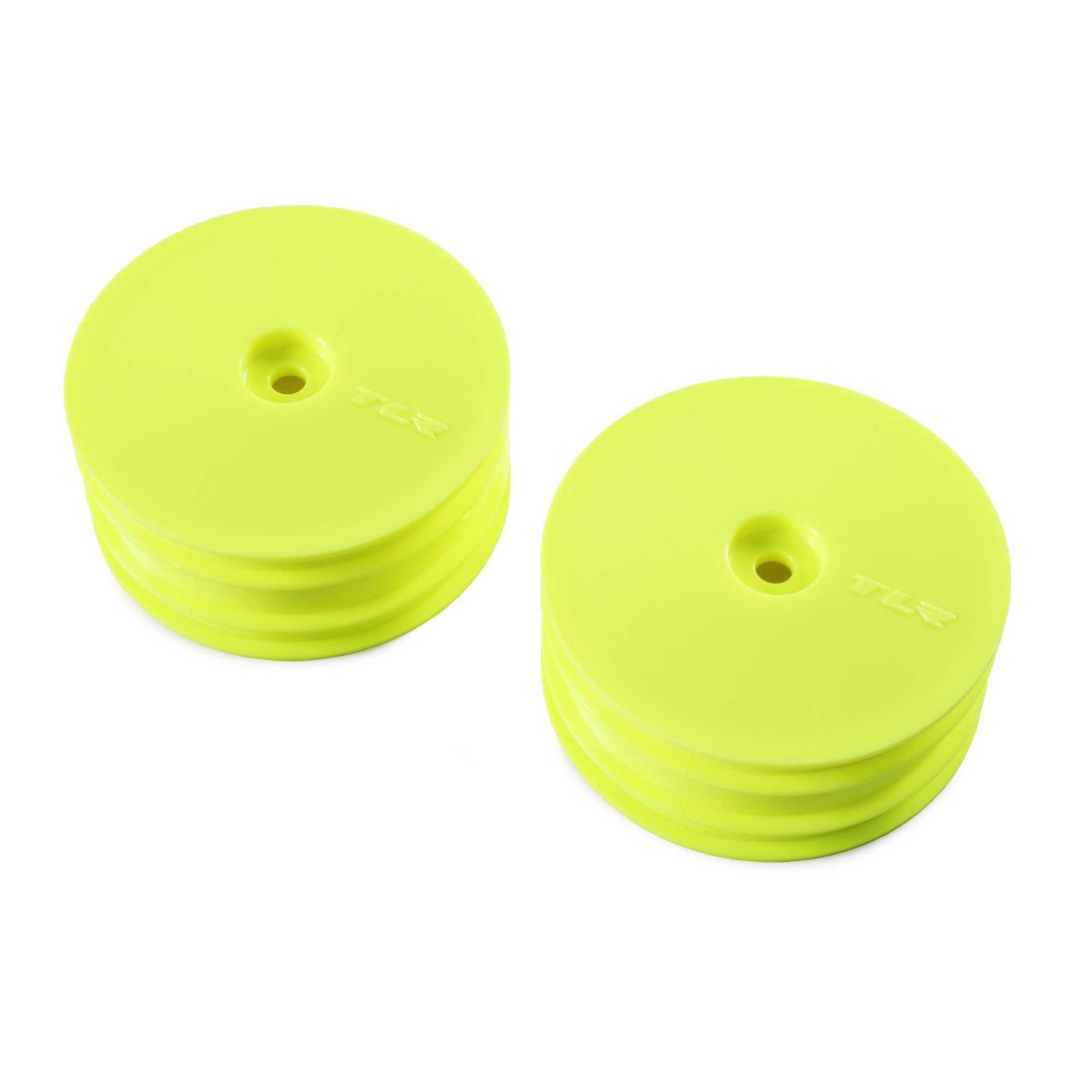 TLR TLR43021 Front Wheel, Yellow (2): 22X-4