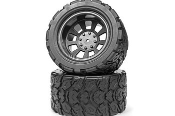 Maverick RC MV150041 MOUNTED TIRES AND WHEELS (MT)