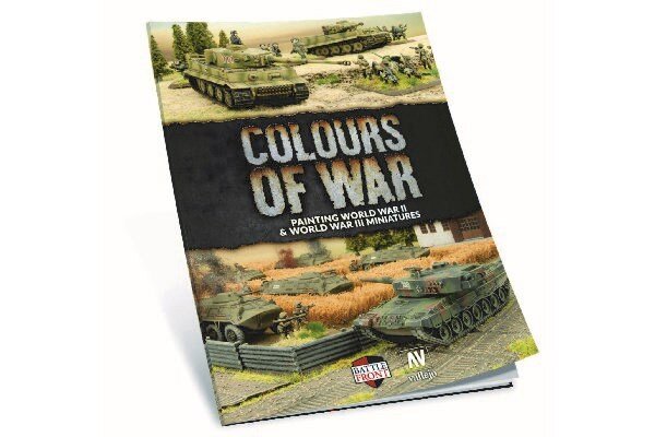 VALLEJO 75013 Colours of War book- Painting WWII&WWIII miniature