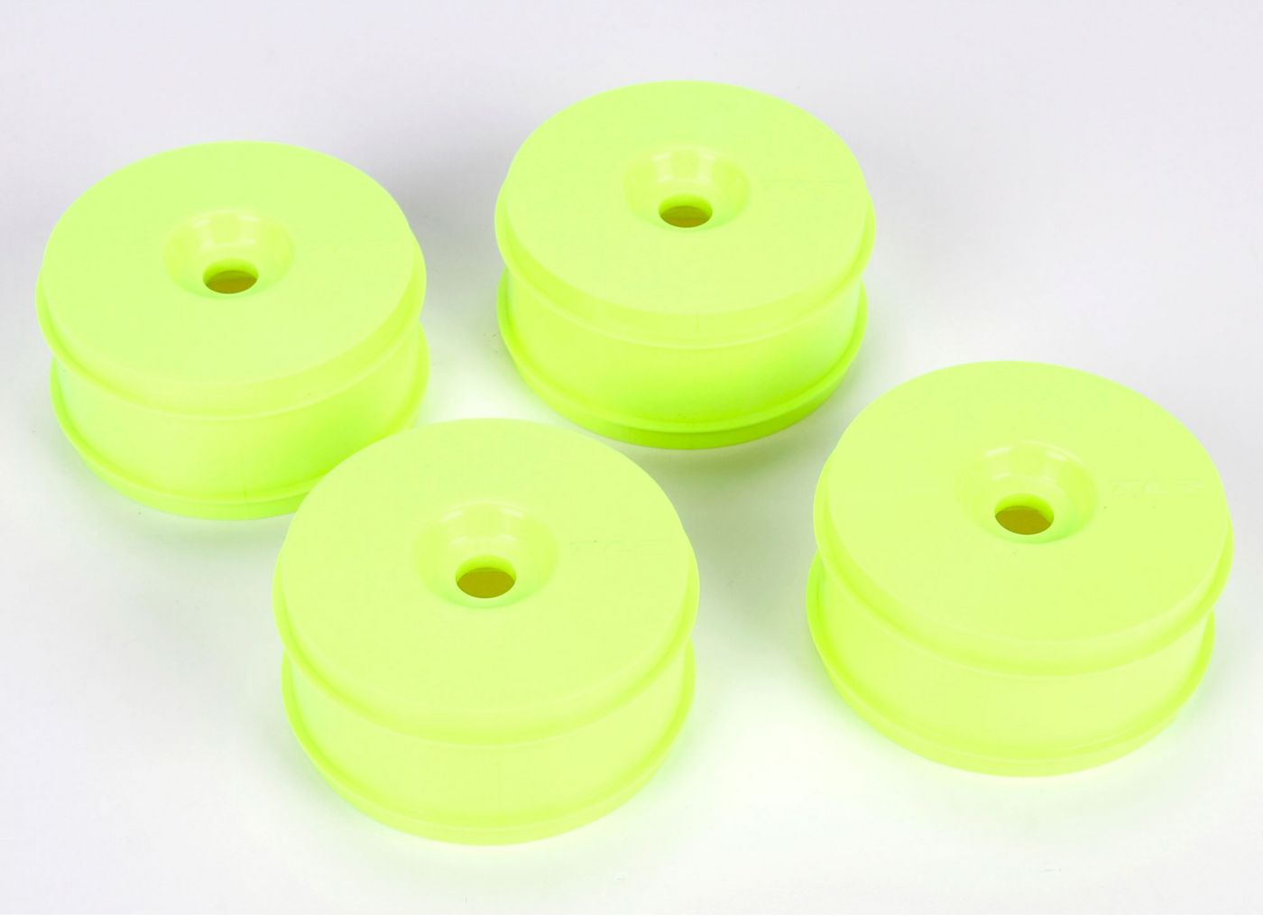 TLR TLR44000 1/8 Buggy Dish Wheel, Yellow (4): 8B 3.0