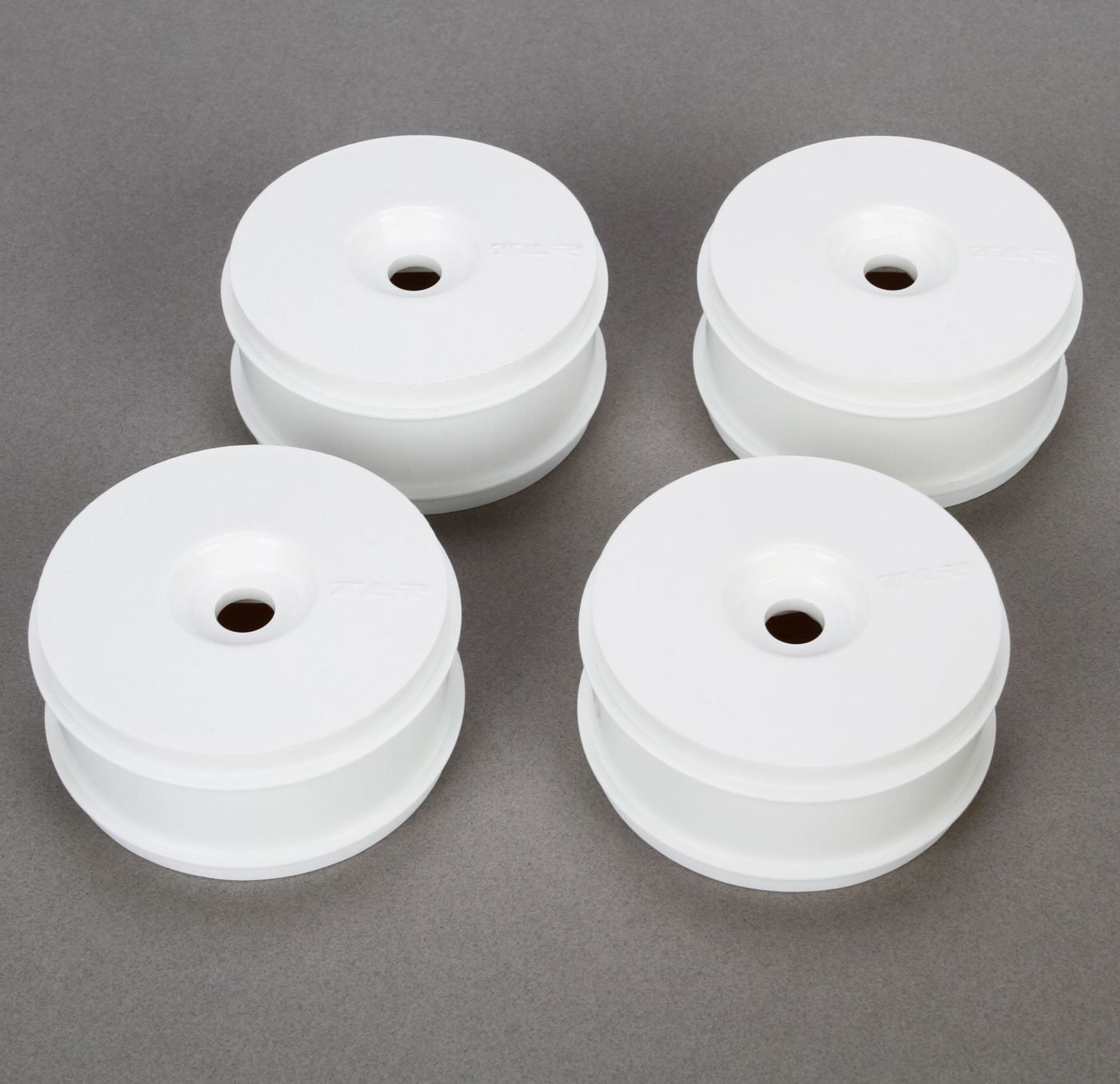 TLR TLR44001 1/8 Buggy Dish Wheel, White (4): 8B 3.0