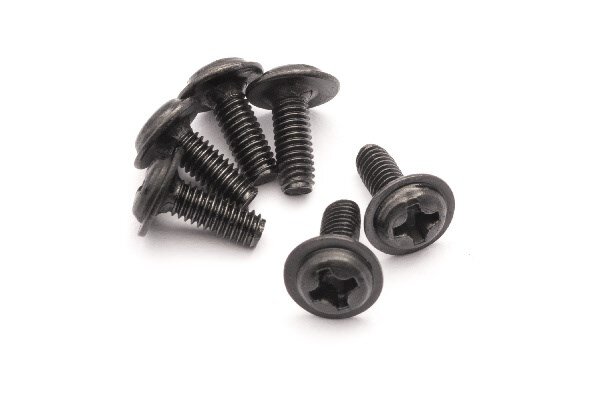 Maverick RC MV150045 FLANGED BUTTON HEAD SCREW 3X8mm (6PCS) - 2