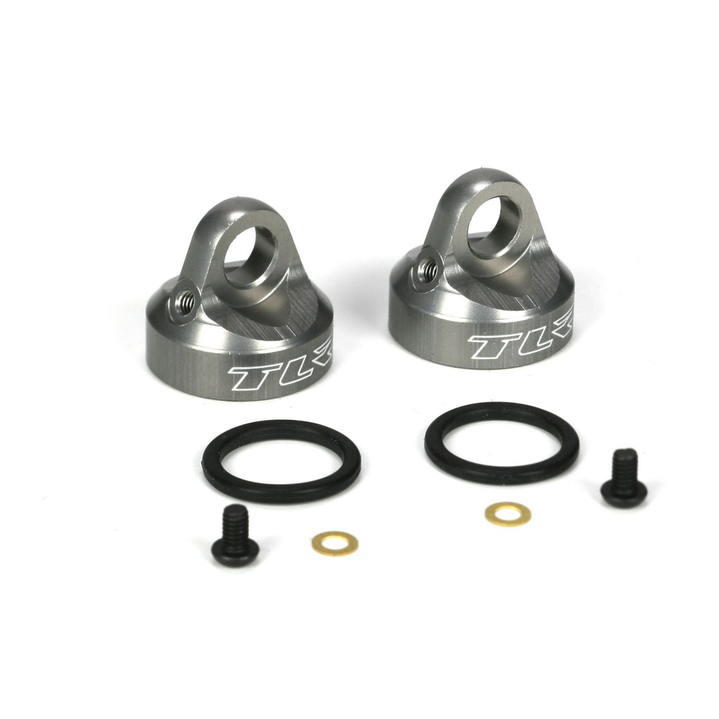 TLR TLR5062 Bleeder Shock Caps  Aluminum (2): TEN