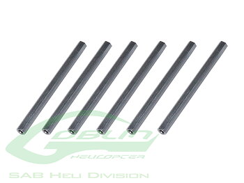 Aluminum Spacer 54mm(6pcs) - Goblin 500 [H0239-S]