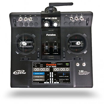 Futaba 05003203-3 Futaba FP05003203-3 FX-36 Radio, R7208SB mottagare, utan batteri & laddare