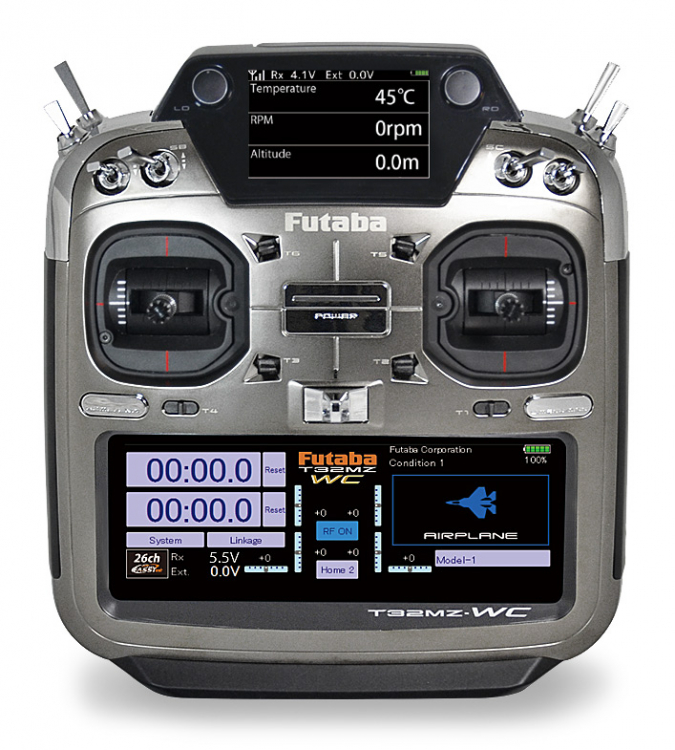 Futaba 05003220-3 Futaba FP05003220-3 T32MZ-WC Radio FASSTest26 R7208SB