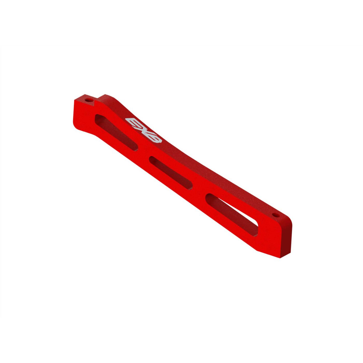Arrma ARA320564 Front Center Chassis Brace Aluminum 98mm Red