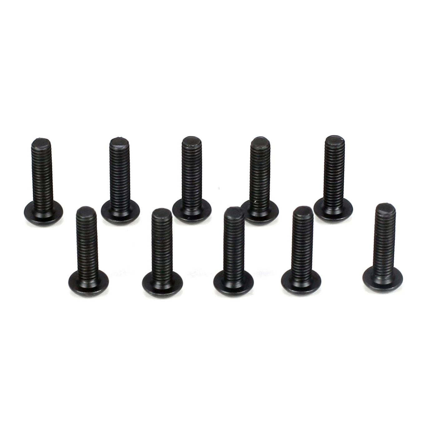 TLR TLR5904 Button Head Screws, M3 x 12mm (10)