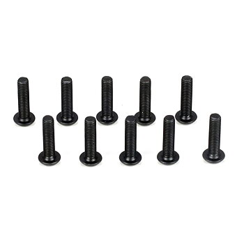 TLR TLR5904 Button Head Screws, M3 x 12mm (10)