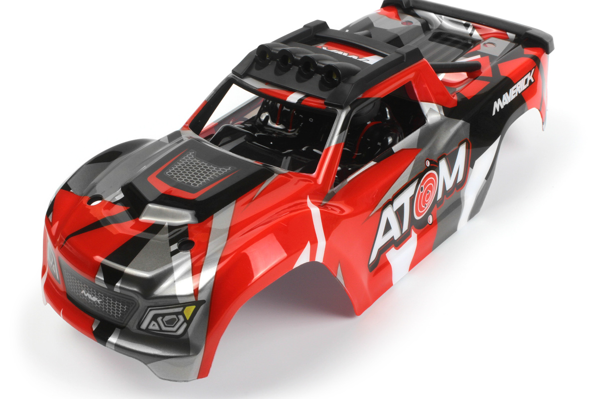 Maverick RC MV150532 Assembled Bodyshell (Red)
