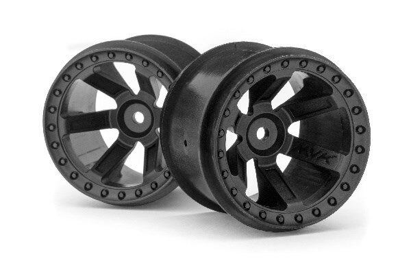 Maverick RC MV150160 Quantum MT Wheel (Black/2pcs)