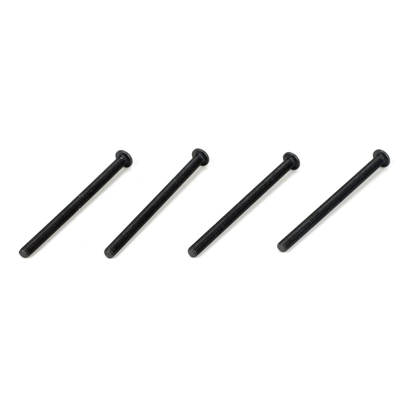 TLR TLR5908 Button Head Screws, M3 x 44mm (4)