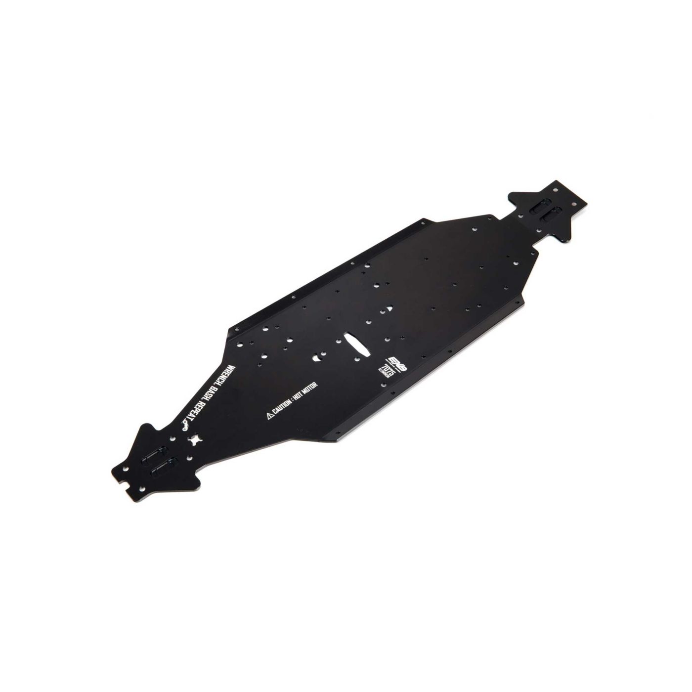 Arrma ARA320571 Aluminum Chassis CNC 7075 T6 LWB Black