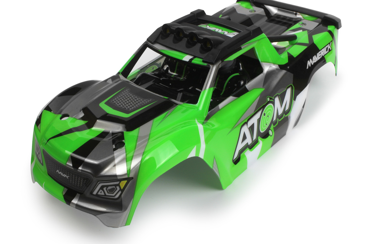 Maverick RC MV150534 Assembled Bodyshell (Green)