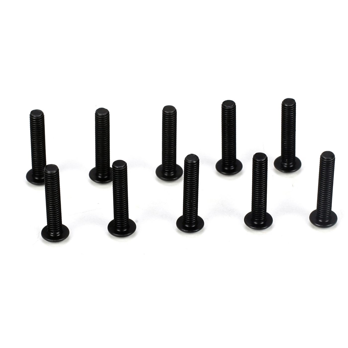 TLR TLR5909 Button Head Screws, M3 x 16mm (10)