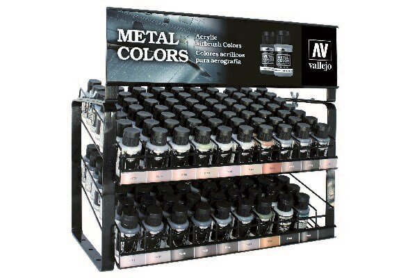 VALLEJO EX710 Empty Display Metal Color 32ml 19 Colors Empty