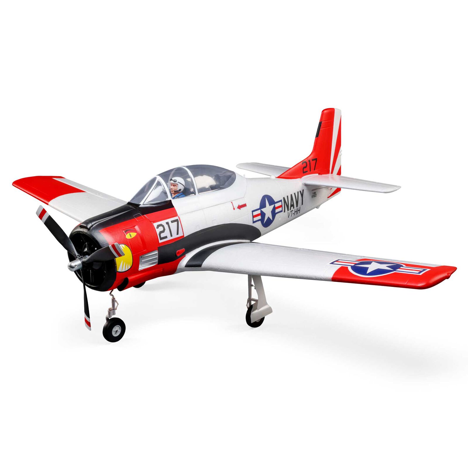 E-flite T-28 Trojan 1.2m Smart BNF Basic - 3